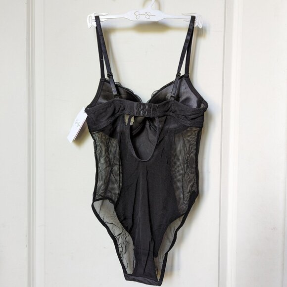 NWT Push Up Mesh Panel Bodysuit - Picture 2 of 6